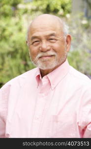 Portrait Of Smiling Senior Man