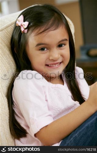 Portrait Of Smiling Young Girl