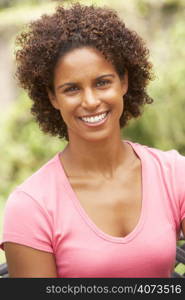 Portrait Of Smiling Young Woman