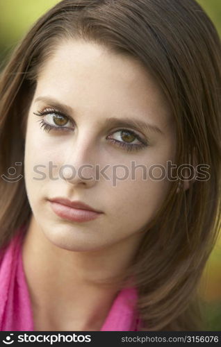 Portrait Of Teenage Girl