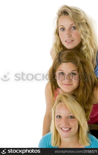 Portrait Of Teenage Girls