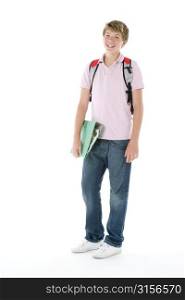 Portrait Of Teenage Schoolboy