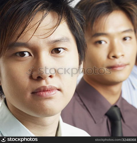 Portrait of three businessmen