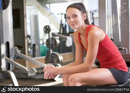 Portrait Of Woman At Gym