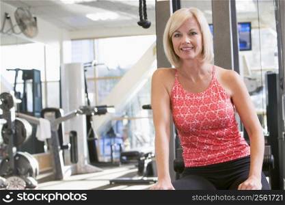 Portrait Of Woman At Gym