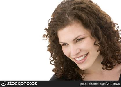Portrait Of Woman Smiling