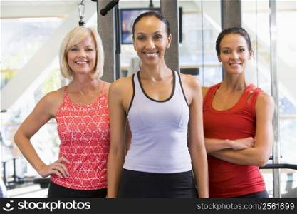 Portrait Of Women At Gym