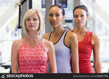 Portrait Of Women At Gym