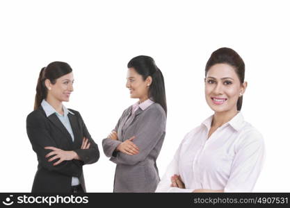 Portrait of young business women