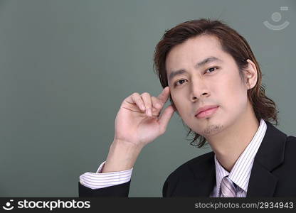 Portrait of young businessman