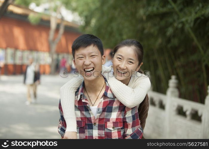 Portrait Of Young Chinese Couple