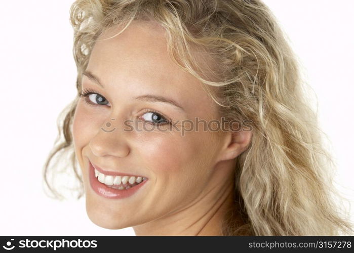 Portrait Of Young Woman Looking At Camera