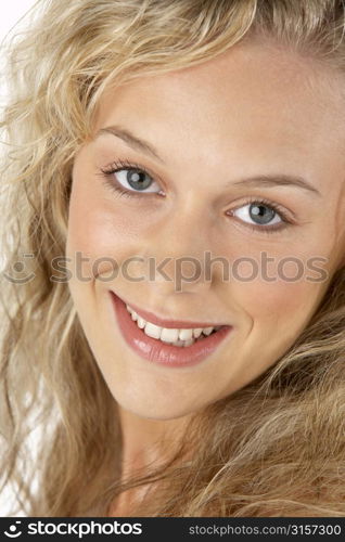 Portrait Of Young Woman Looking At Camera