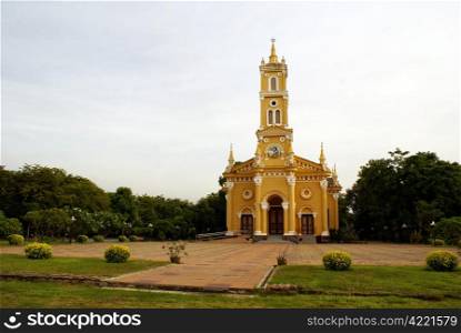 Portugal catholic church in Ayuthaya, Thailand