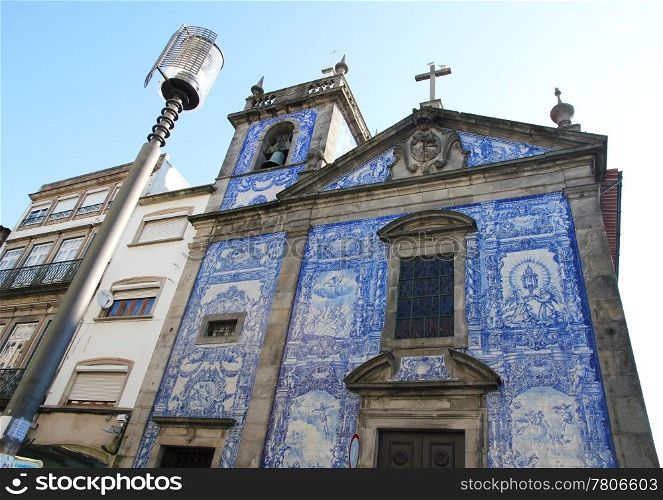 "Portugal. Porto city. Chapel "Capela das Almas" "