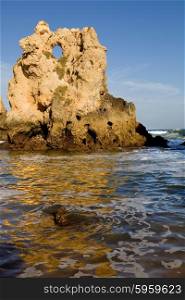 portuguese beach at Algarve, the south of the country