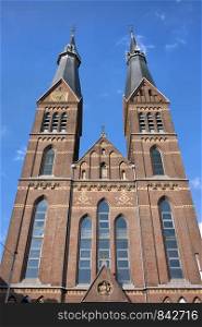 Posthoornkerk church by P.J.H. Cuypers built in 1863, Amsterdam, Netherlands.