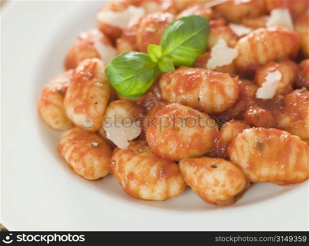 Potato Gnocchi with Tomato Ragu