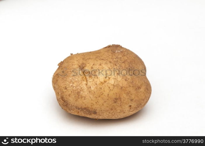 Potato isolated on a white background