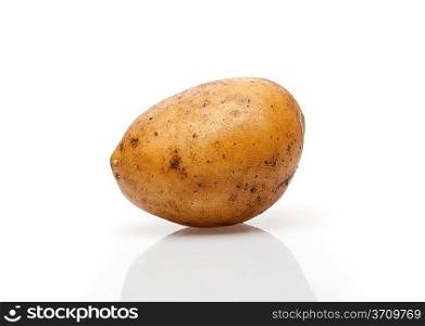 potato over white