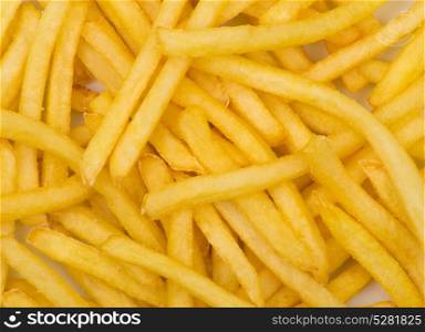 Potatoes fries background