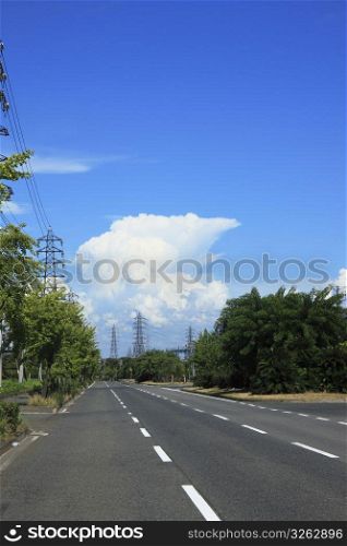 Power line and Street
