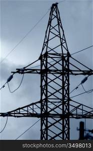 power line electricity tower electrical transmission