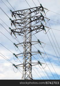 power line towers