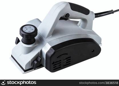 power planer isolated on a white background