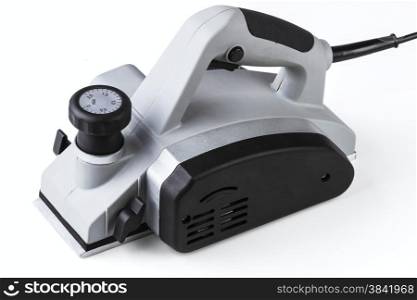 power planer isolated on a white background