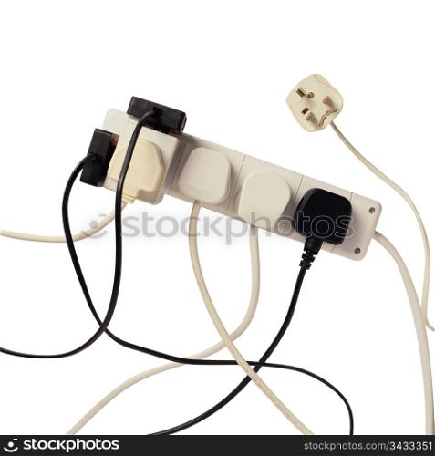 Power supply plugs and free outlet