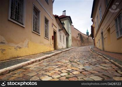 Prague. Old architecture, charming streets and buildings