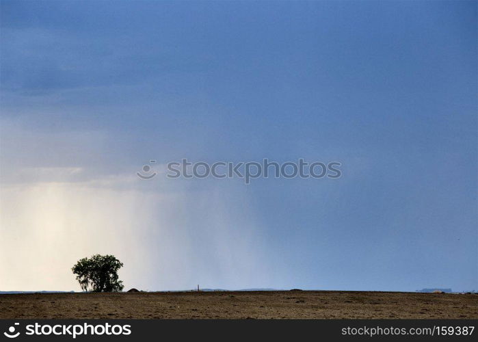 Prairie Storm Clouds Canada Saskatchewan Summer Warnings