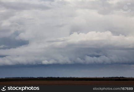 Prairie Storm Clouds Canada summer danger rural 