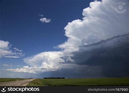 Prairie Storm Clouds in Saskatchewan Canada Mammatus
