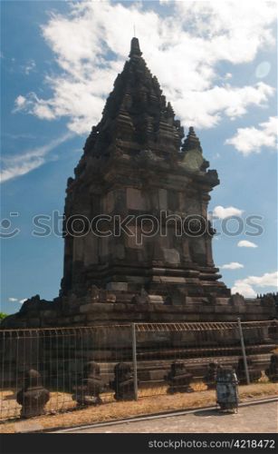 Prambanan temple, hindu temple in Indonesia of similar shape as Angkor&rsquo;s temples in Cambodia