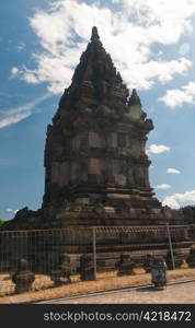 Prambanan temple, hindu temple in Indonesia of similar shape as Angkor&rsquo;s temples in Cambodia