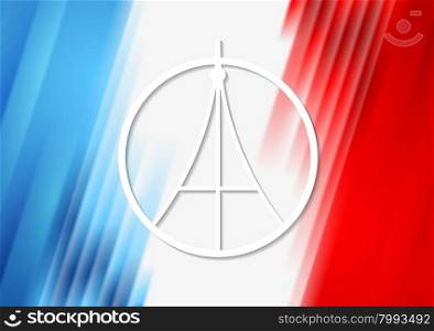 Pray for Paris. French flag colors. Pray for Paris. French flag colors background