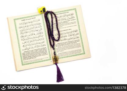 Prayer recited during Iftar opening in Ramadan