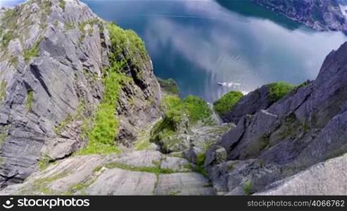 Preikestolen or Prekestolen, also known by the English translations of Preacher&acute;s Pulpit or Pulpit Rock, is a famous tourist attraction in Forsand, Ryfylke, Norway