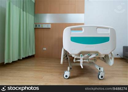 Premium patient room in hospital with complete facilities for patients