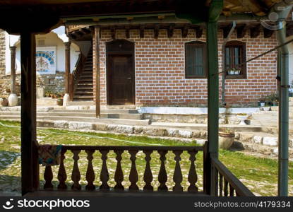 Preobrajenski Monastery near Veliko Turnovo Bulgaria (built in 14th century - collapsed through the ottoman - rebuilt in 19th century)