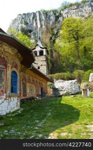 Preobrajenski Monastery near Veliko Turnovo Bulgaria (built in 14th century - collapsed through the ottoman - rebuilt in 19th century)
