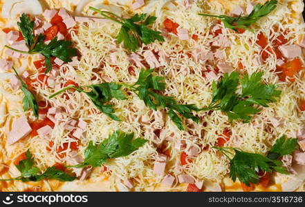 prepack pizza home on a plate