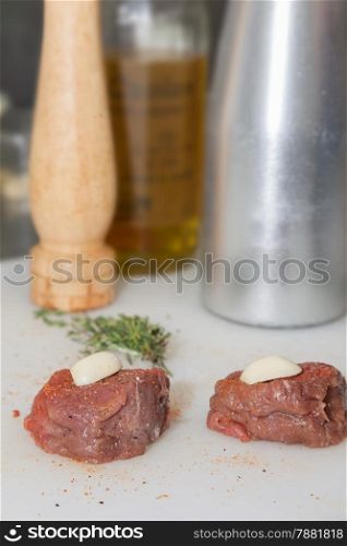 preparation and cooking of meat