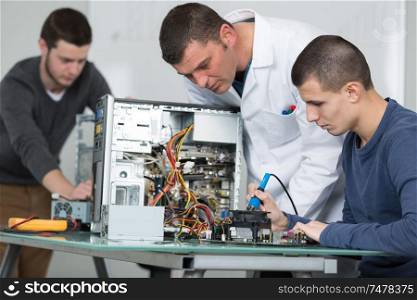 preparing for electronic industry employment