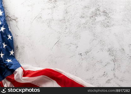 Presidents’ Day. Banner template design of presidents day concept, flag of United States or USA on abstract Background, happy remembrance day
