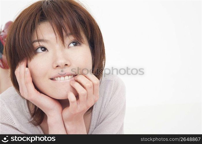 Pretty Asian woman