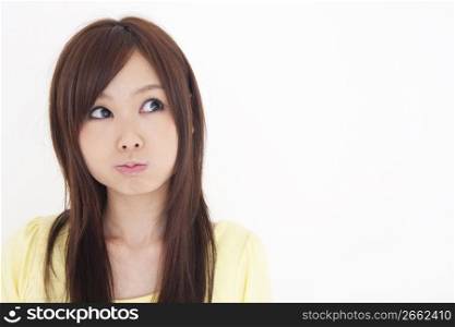 Pretty Asian woman