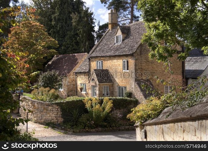 Pretty detached Cotswold cottage, Mickleton near Chipping Campden, Gloucestershire, England.
